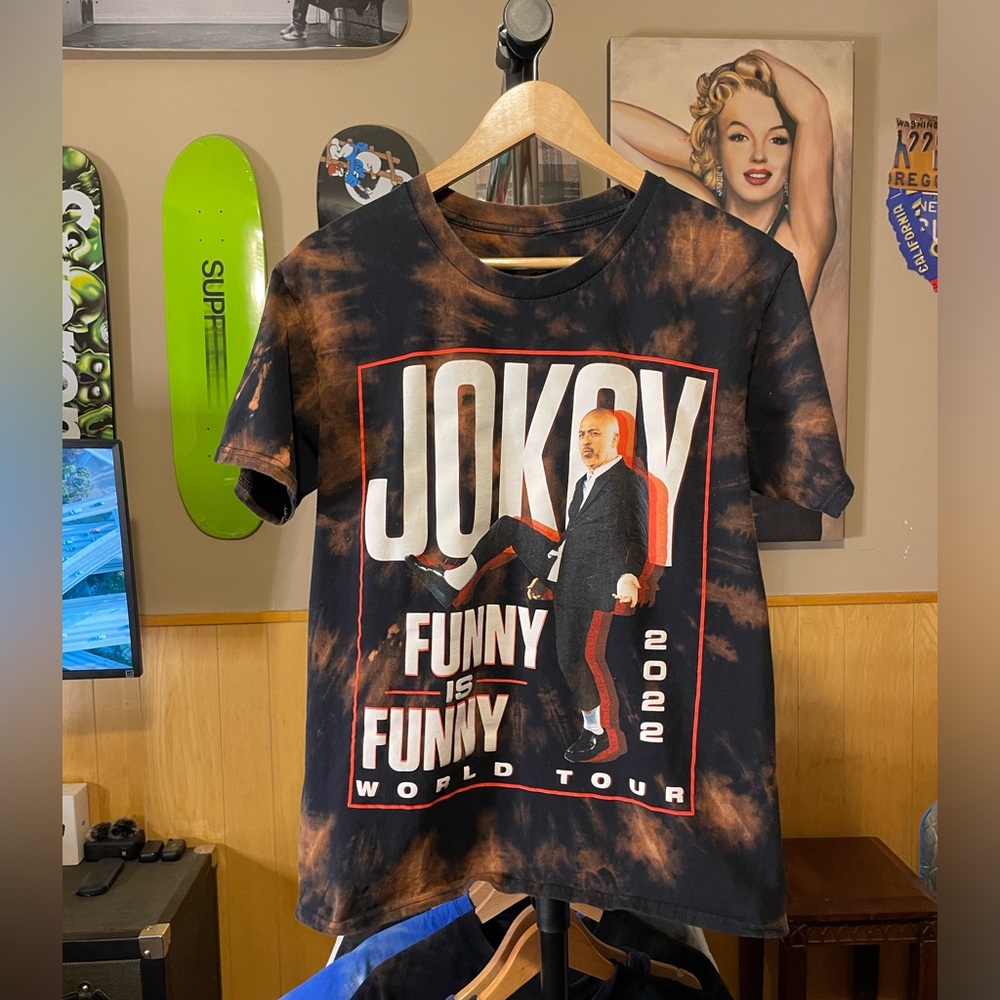 Jo Koy 2022 tour funny is funny custom reverse tie-dye T-shirt